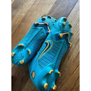 Nike Superfly 8 Soccer Cleats Youth Boys SZ 5.5 Blue (Fits Women’s 7)